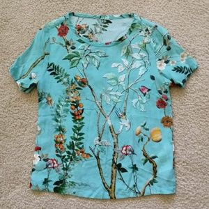 Gucci silk top shirt